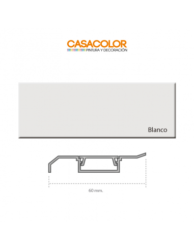 ZOCALO PORTACABLE CASETO R.312BLA0...