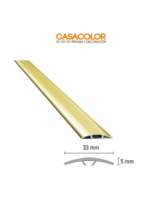 PERFIL ATRIM ALUM P/PISO...