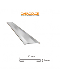PERFIL ATRIM ACERO INOX...
