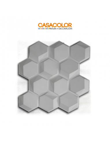 PANEL DECORAT. 3D HEXAGON