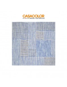 Alfombra silver/Blue 2