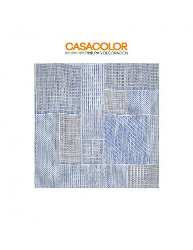 Alfombra silver/Blue