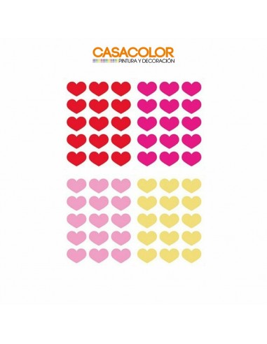 WALLSTICKERS CONTACT CORAZONES...