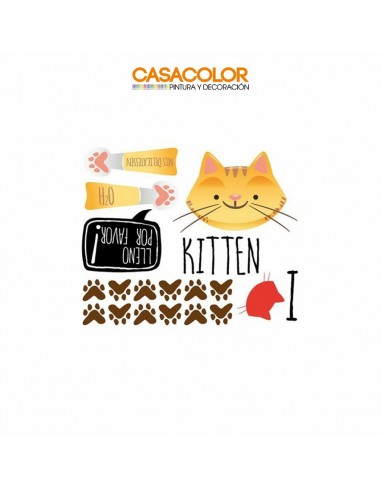 WALLSTICKERS CONTACT APLIQUE GATICO...