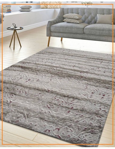 Alfombra bohemian taupe/Red