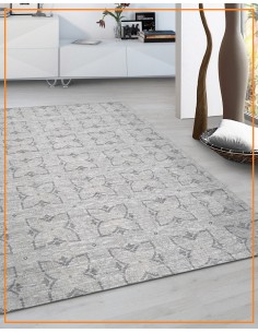 Alfombra silver black