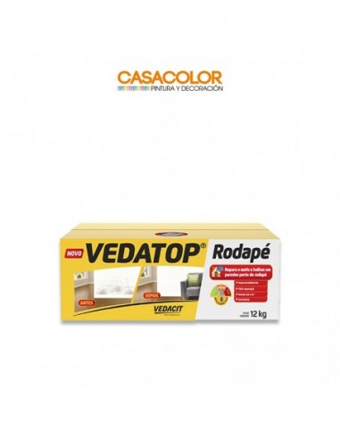 IMPERMEAB. VEDATOP RODAPE CAJA 12KG