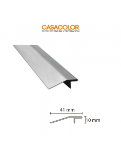 PERFIL ATRIM ACERO INOX...