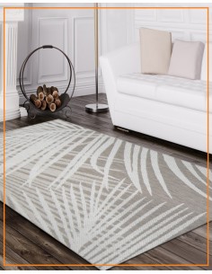 Alfombra taupe/Champagne